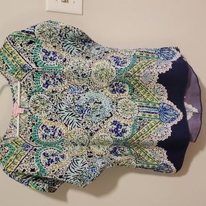 Lilly Pulitzer Guava top